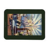 Seattle, Washington - Uitzicht van de stad Magneet (Horizontaal)