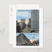 Seattle, Washington - Uitzicht van de tweede Briefkaart (Voorkant / Achterkant)