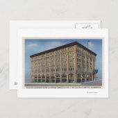 Seattle, Washington - Uitzicht van Senator Apt Briefkaart (Voorkant / Achterkant)