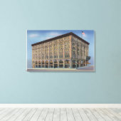 Seattle, Washington - Uitzicht van Senator Apt Canvas Afdruk (Insitu (Houten vloer))