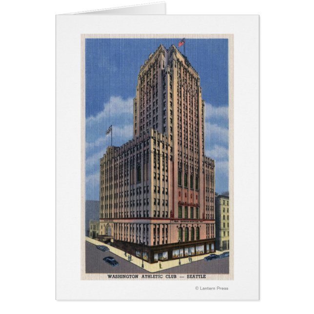 Seattle, Washington - Uitzicht van Washington (Voorkant)