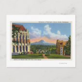 Seattle, Washington - Universiteit van Washington Briefkaart (Voorkant)
