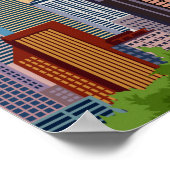 Seattle Washington US Travel Poster (Hoek)