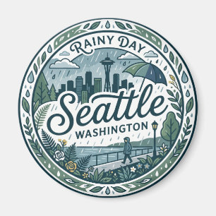 Seattle, Washington, USA USA Magneet