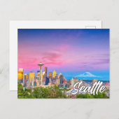 Seattle, Washington, Verenigde Staten Briefkaart (Voorkant / Achterkant)