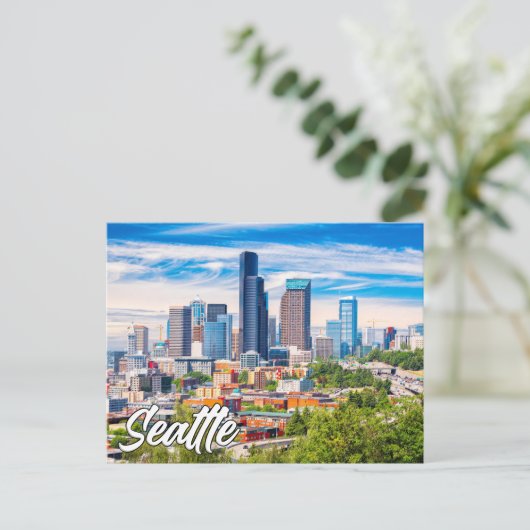 Seattle, Washington, Verenigde Staten Briefkaart (Staand voorkant)