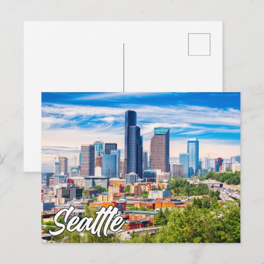 Seattle, Washington, Verenigde Staten Briefkaart (Voorkant / Achterkant)
