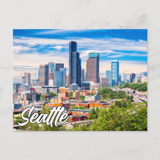 Seattle, Washington, Verenigde Staten Briefkaart (Voorkant)