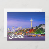 Seattle, Washington, Verenigde Staten Briefkaart (Voorkant / Achterkant)