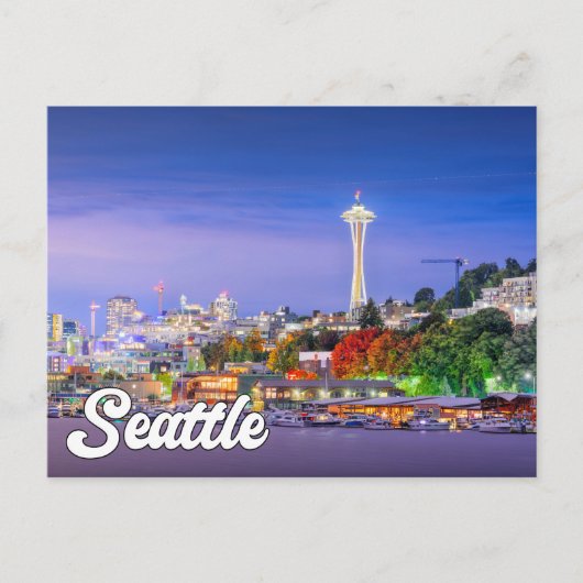 Seattle, Washington, Verenigde Staten Briefkaart (Voorkant)