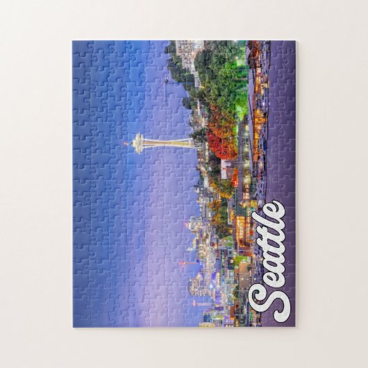 Seattle, Washington, Verenigde Staten Legpuzzel (Verticaal)