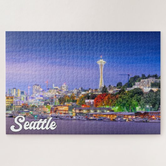 Seattle, Washington, Verenigde Staten Legpuzzel (Horizontaal)