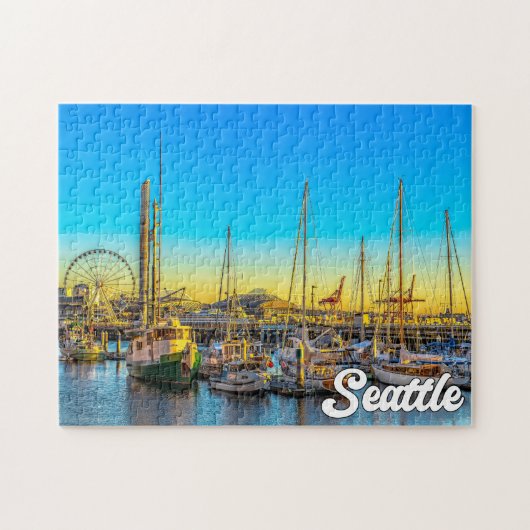 Seattle, Washington, Verenigde Staten Legpuzzel (Horizontaal)