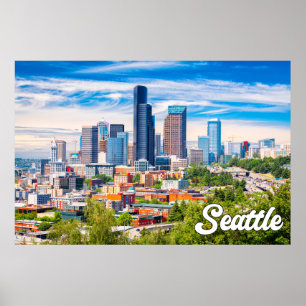 Seattle, Washington, Verenigde Staten Poster