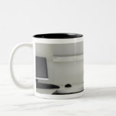 Seattle, Washington, Verenigde Staten Tweekleurige Koffiemok (Links)