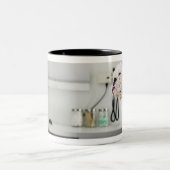 Seattle, Washington, Verenigde Staten Tweekleurige Koffiemok (Center)