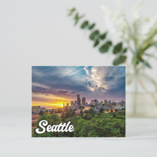 Seattle, Washington, VS Briefkaart (Staand voorkant)