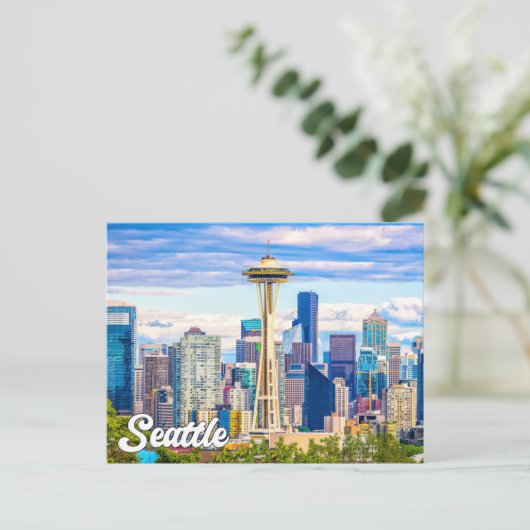 Seattle, Washington, VS Briefkaart (Staand voorkant)