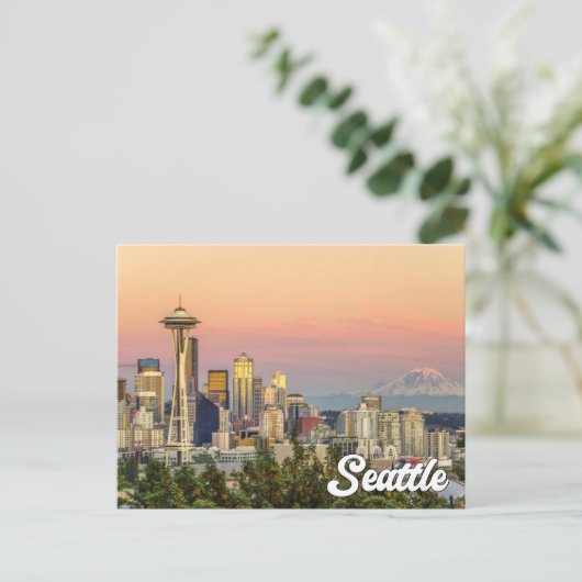 Seattle, Washington, VS Briefkaart (Staand voorkant)