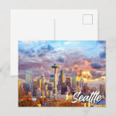 Seattle, Washington, VS Briefkaart (Voorkant / Achterkant)