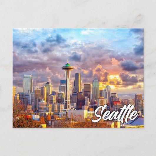 Seattle, Washington, VS Briefkaart (Voorkant)