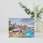 Seattle, Washington, VS Briefkaart (Staand voorkant)