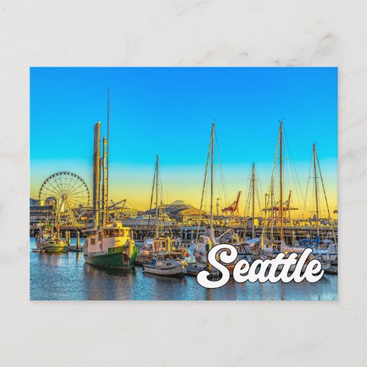 Seattle, Washington, VS Briefkaart (Voorkant)