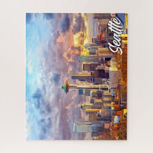 Seattle, Washington, VS Legpuzzel (Verticaal)
