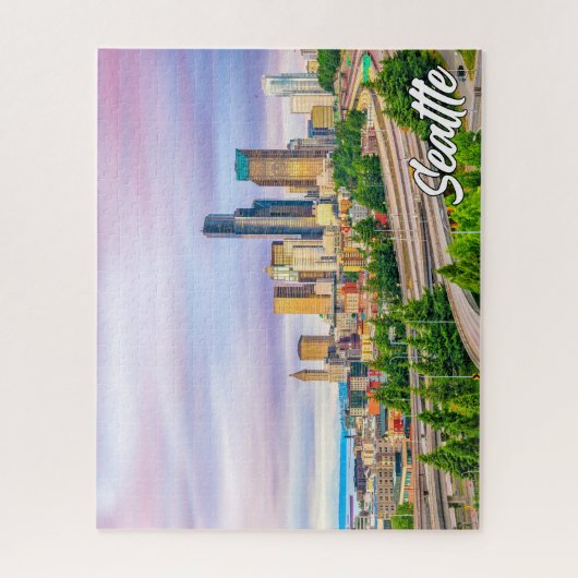 Seattle, Washington, VS Legpuzzel (Verticaal)