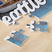 Seattle, Washington, VS Legpuzzel (Zijkant)