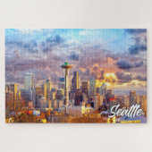 Seattle, Washington, VS Legpuzzel (Horizontaal)