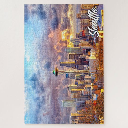 Seattle, Washington, VS Legpuzzel (Verticaal)