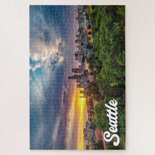 Seattle, Washington, VS Legpuzzel (Verticaal)