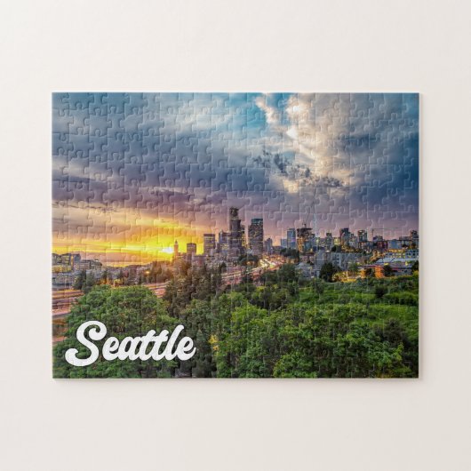 Seattle, Washington, VS Legpuzzel (Horizontaal)