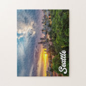 Seattle, Washington, VS Legpuzzel (Verticaal)
