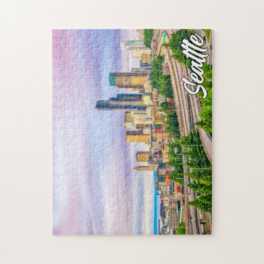 Seattle, Washington, VS Legpuzzel (Verticaal)