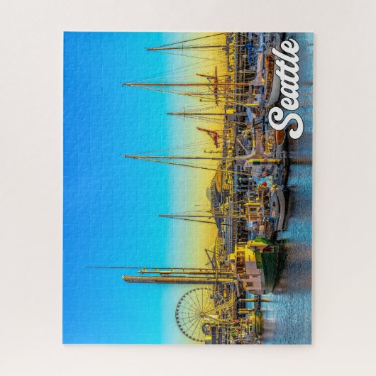 Seattle, Washington, VS Legpuzzel (Verticaal)