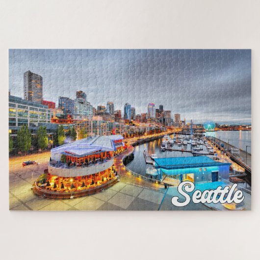Seattle, Washington, VS Legpuzzel (Horizontaal)