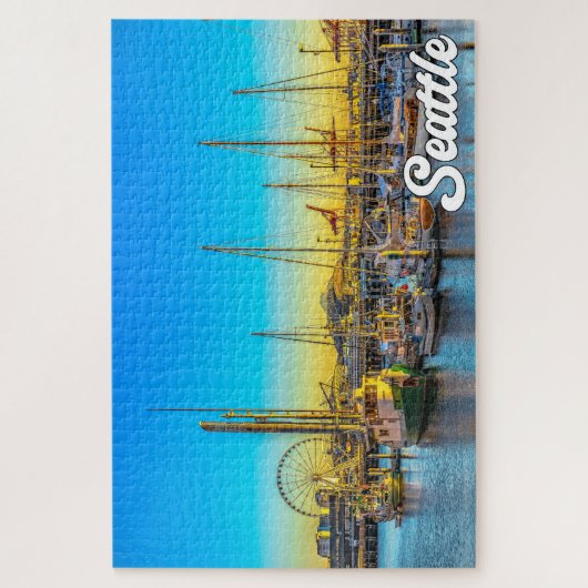 Seattle, Washington, VS Legpuzzel (Verticaal)