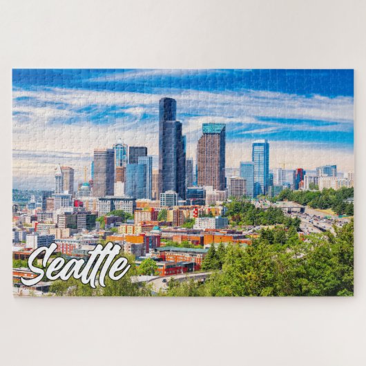 Seattle, Washington, VS Legpuzzel (Horizontaal)