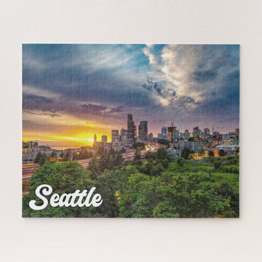 Seattle, Washington, VS Legpuzzel (Horizontaal)