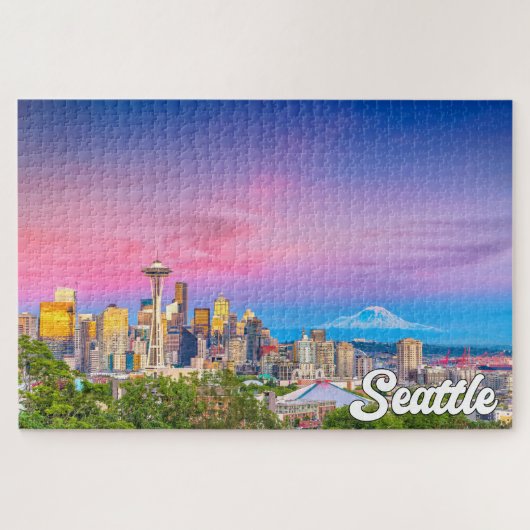 Seattle, Washington, VS Legpuzzel (Horizontaal)
