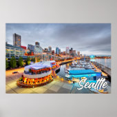 Seattle, Washington, VS Poster (Voorkant)