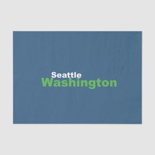 Seattle, Washington Weefselpapier Tissuepapier (Voorkant)