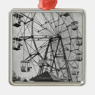 Seattle, Washington Yukon-Pacific Expo Ferris Metalen Ornament