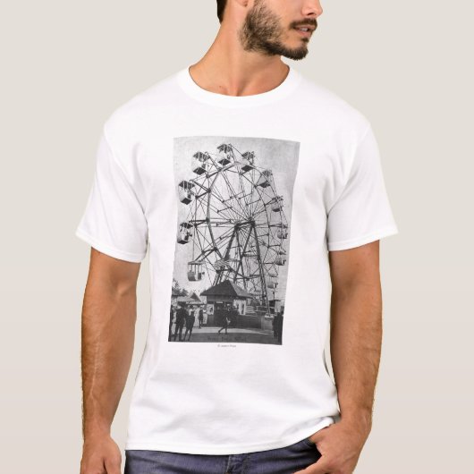 Seattle, Washington Yukon-Pacific Expo Ferris T-shirt (Voorkant)