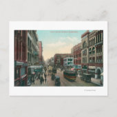 Seattle, WashingtonAerial Uitzicht van First Avenu Briefkaart (Voorkant)