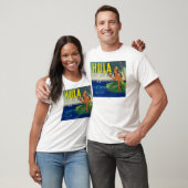 Seattle, WashingtonHula Apple Label T-shirt (Unisex)