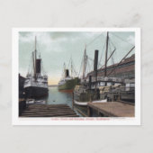 Seattle, WashingtonView of the Dock and Ships Briefkaart (Voorkant)