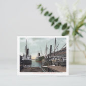 Seattle, WashingtonView of the Dock and Ships Briefkaart (Staand voorkant)